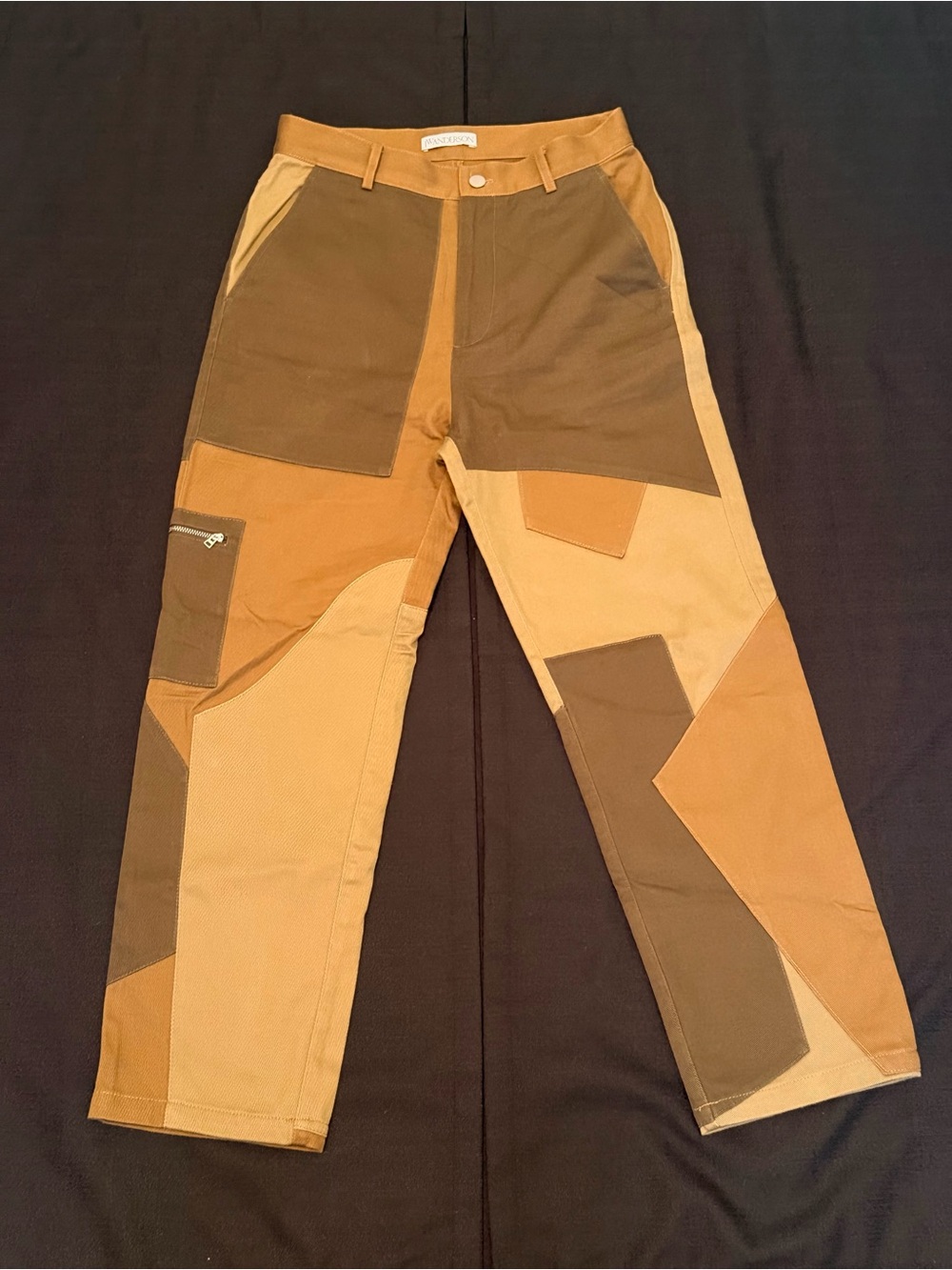 JW Anderson Patchwork Fatigue Trouser “Beige”